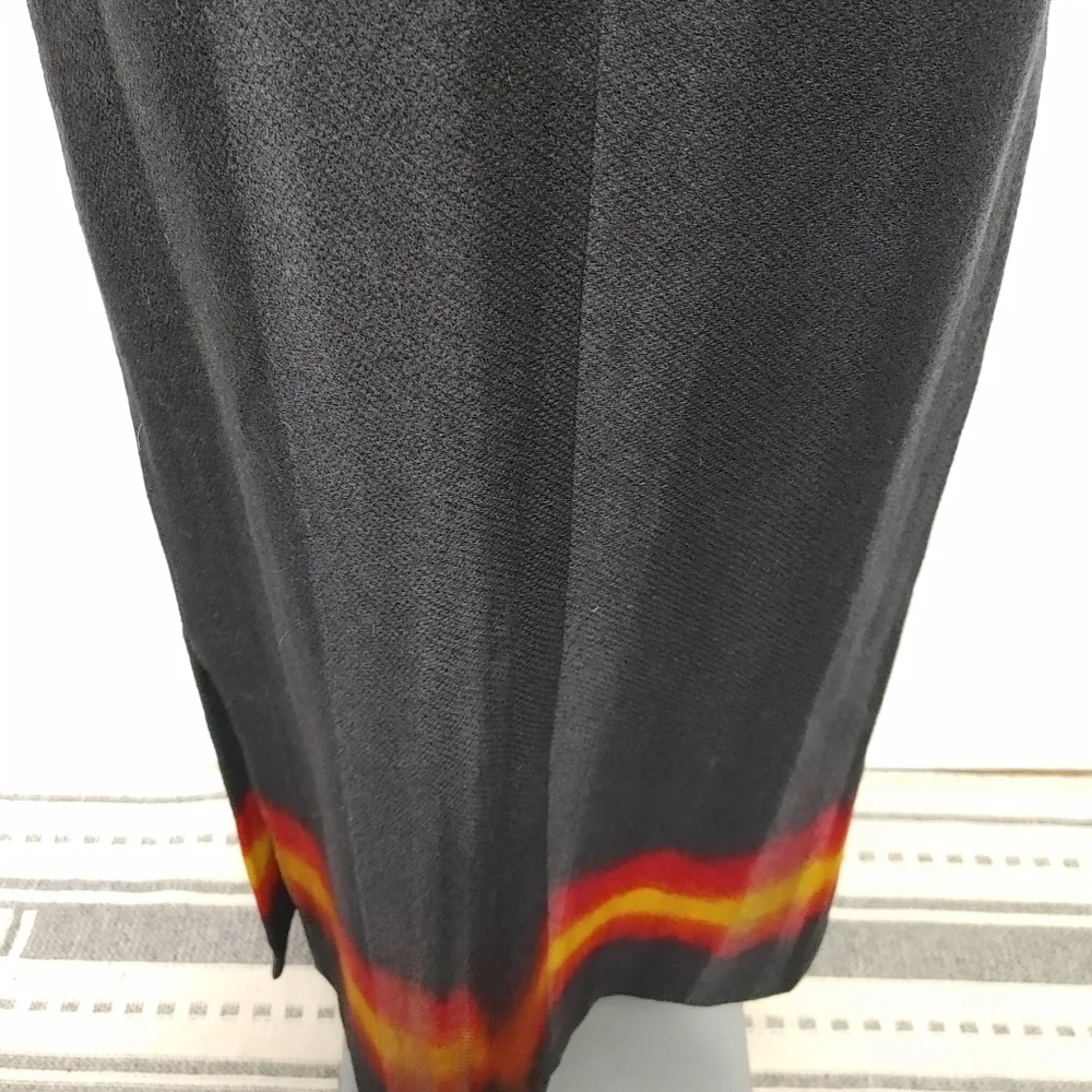 Vintage Holt Renfrew wool maxi skirt size 2 - Picture 8 of 13